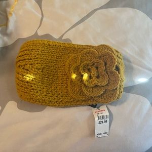 Winter knit headband